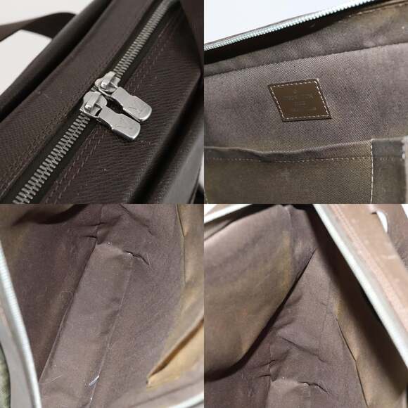 LOUIS VUITTON Taiga Beluga Shoulder Bag Grizzly M30918 - Picture 11 of 12